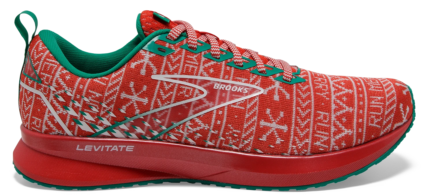 Men’s Levitate 5 “Run Merry” (634 - Red/White/Green)