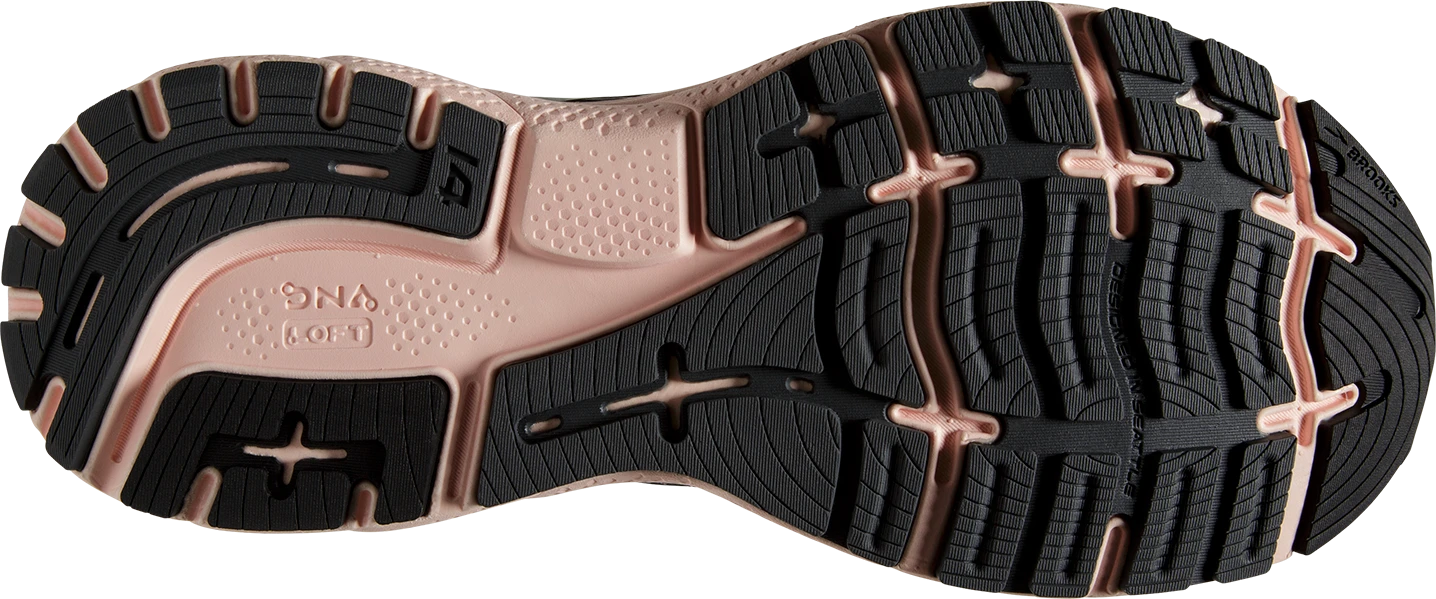 Women's Ghost 14 (026 - Black/Pearl/Peach)