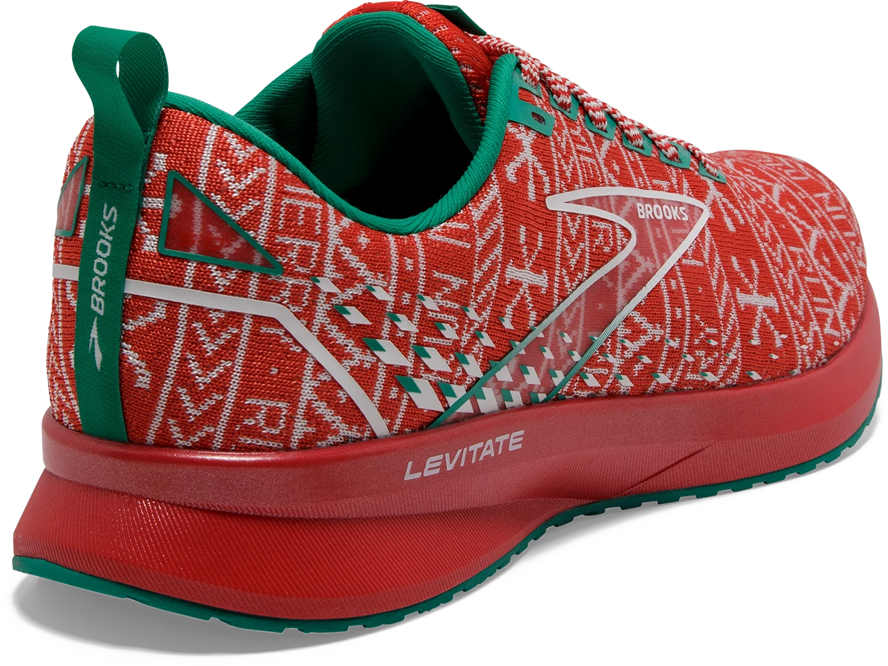 Women’s Levitate 5 “Run Merry” (634 - Red/White/Green)