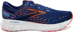 BROOKS Men’s Glycerin 20 (444 - Blue Depths/Palace Blue/Orange)