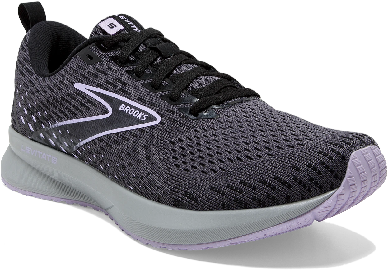 Women's Levitate 5 (080 - Ebony/Black/Lilac)