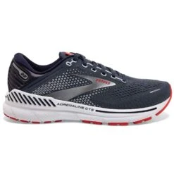 BROOKS Adrenaline GTS 22 Mens Running Shoes Peacoat/India Ink/Grenadine