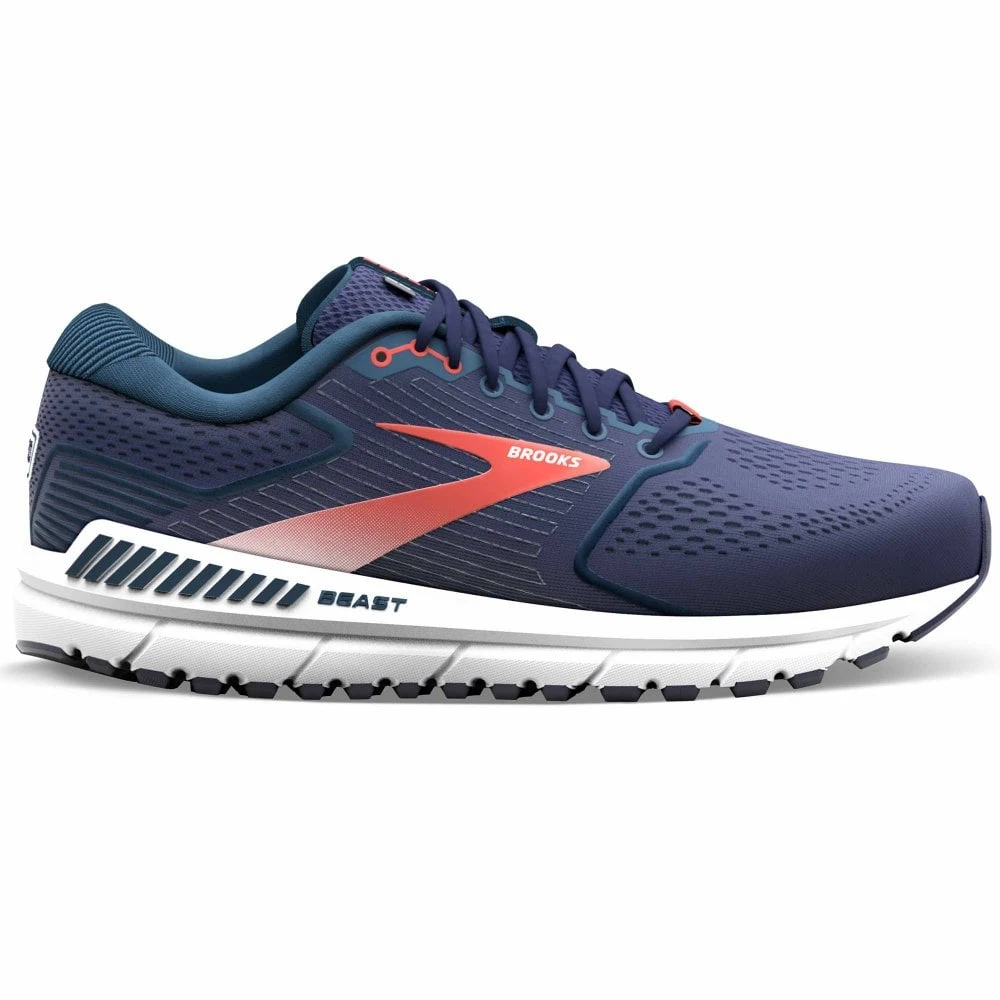 Beast 20 Extra Wide 4E Mens Running Shoes Peacoat/Midnight/Red