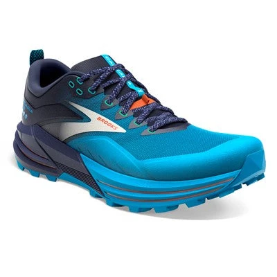 Men's Cascadia 16 (490- Peacoat/Atomic Blue/Rooibos)