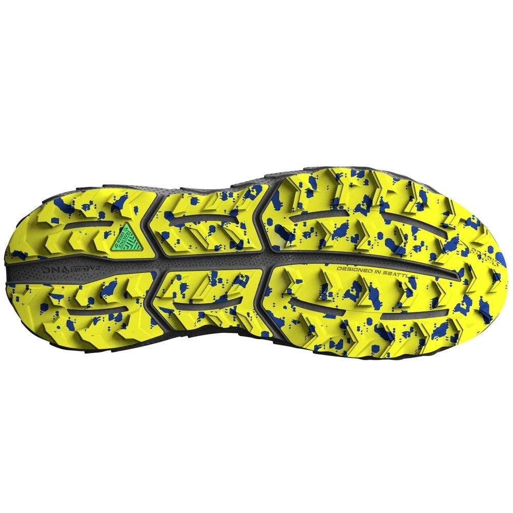 Cascadia 17 Mens Trail Running Shoes Blue/Surf the Web/Sulphur