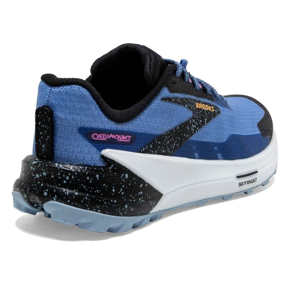 Catamount 2 Womens Trail Running Shoes Blue/Black/Yellow