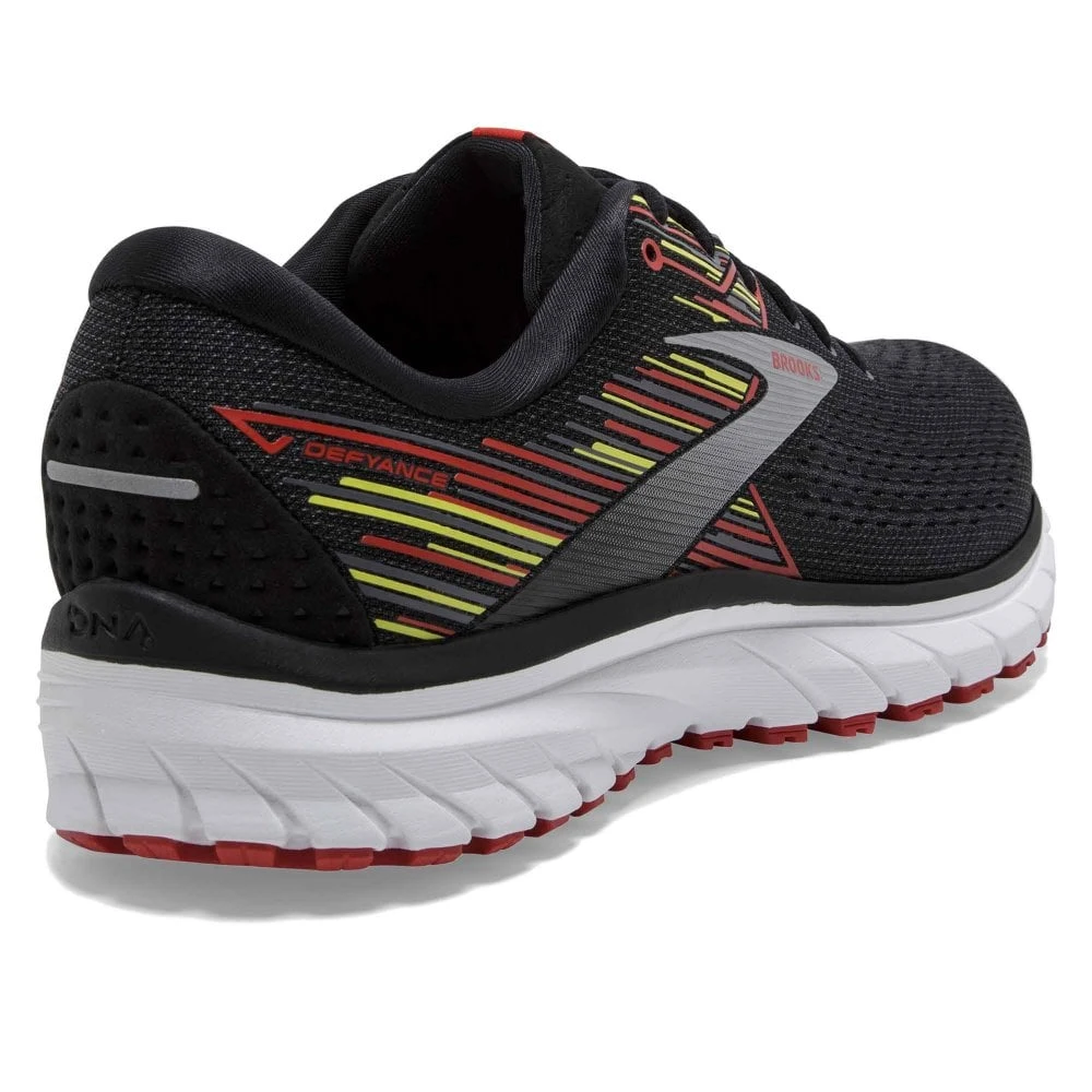 Defyance 12 Mens Running Shoes Black/Red/Yellow
