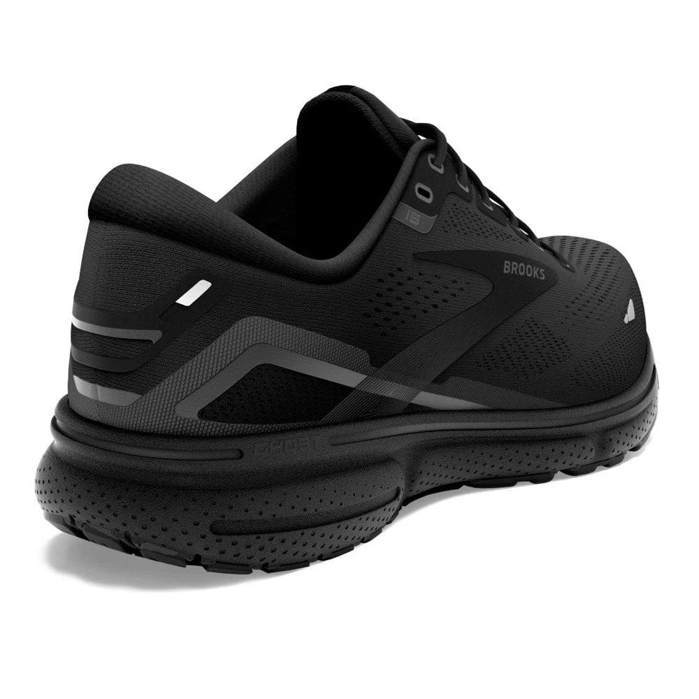 Ghost 15 Wide 2E Mens Running Shoes Black/Black/Ebony