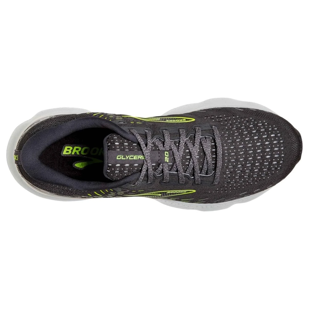 Glycerin 20 Mens Running Shoes Ebony/White/Nightlife