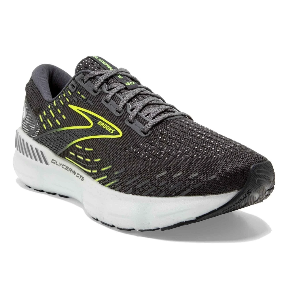 Glycerin GTS 20 Mens Running Shoes Ebony/White/Nightlife