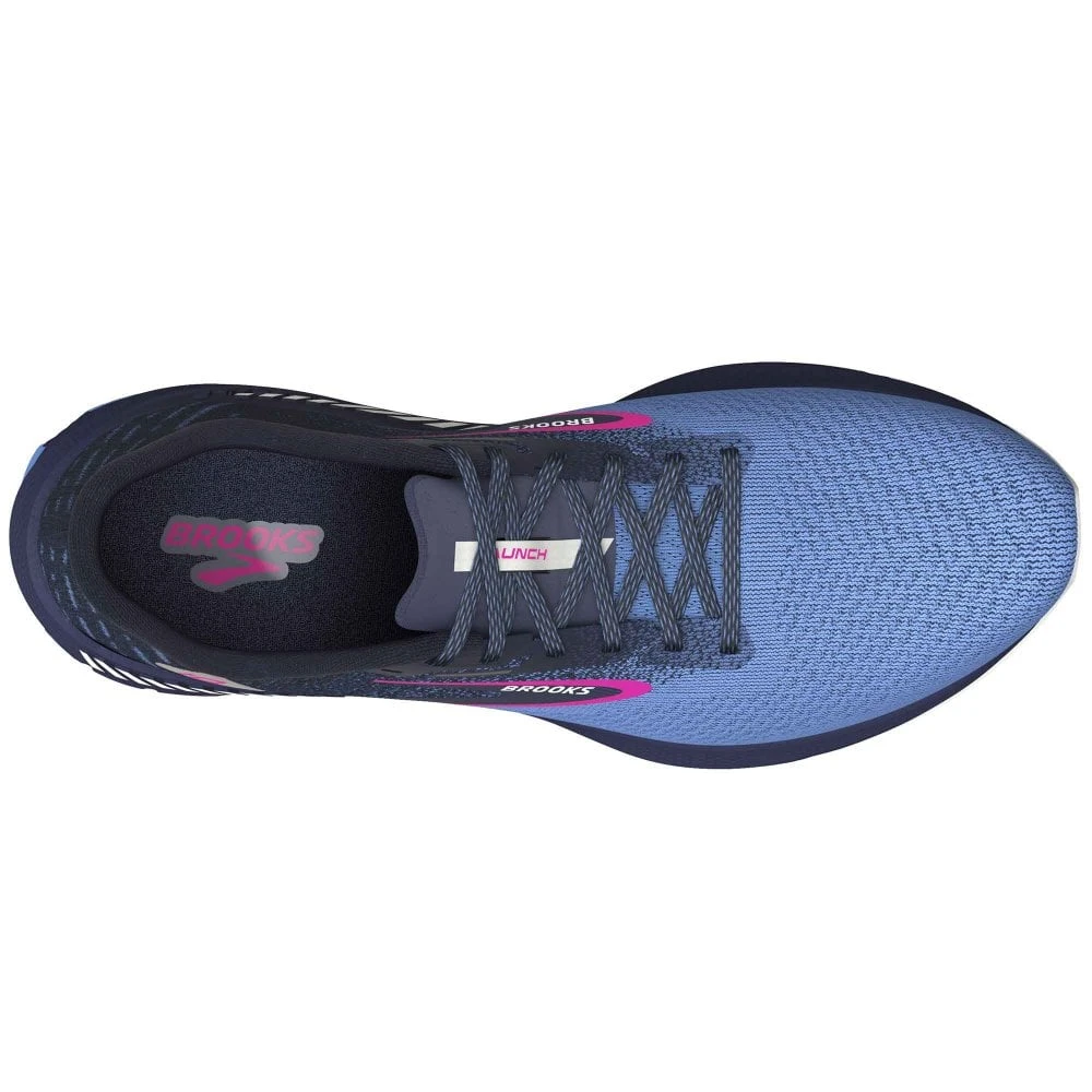 Launch GTS 10 Womens Running Shoes Peacoat/Marina Blue/Pink Glo